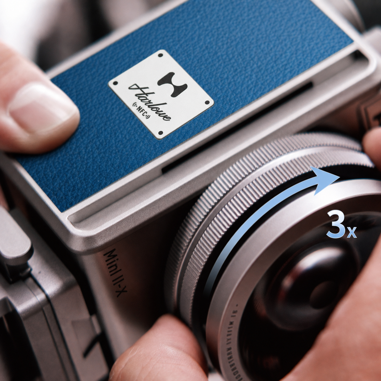 Harlowe Mini II-X focusable TIR lens detail