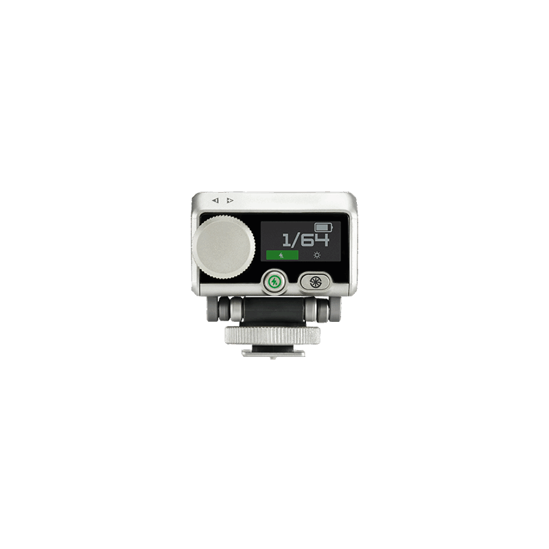 Harlowe Pocket Flash product detail image for the on-camera flash and bi-color LED kit.
