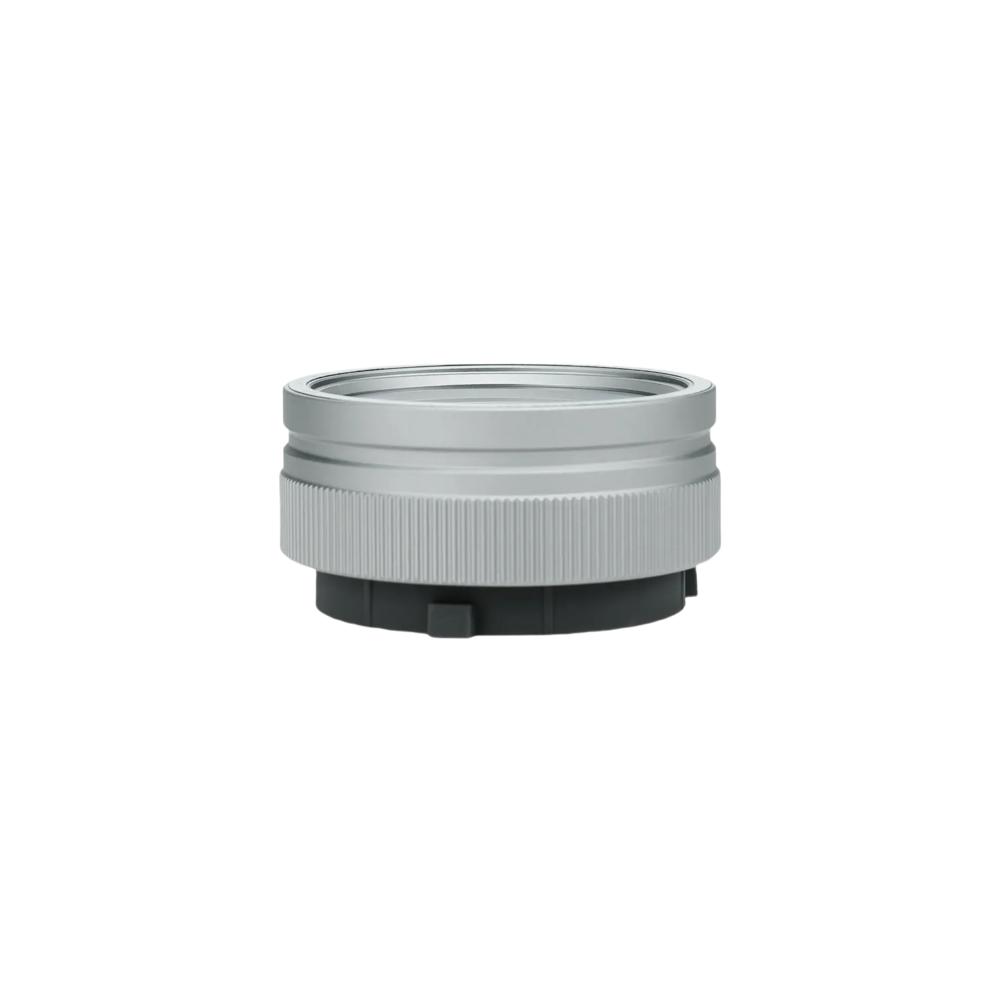 Hobolite Avant Max 45 degree magnetic lens with ribbed grip on black background.