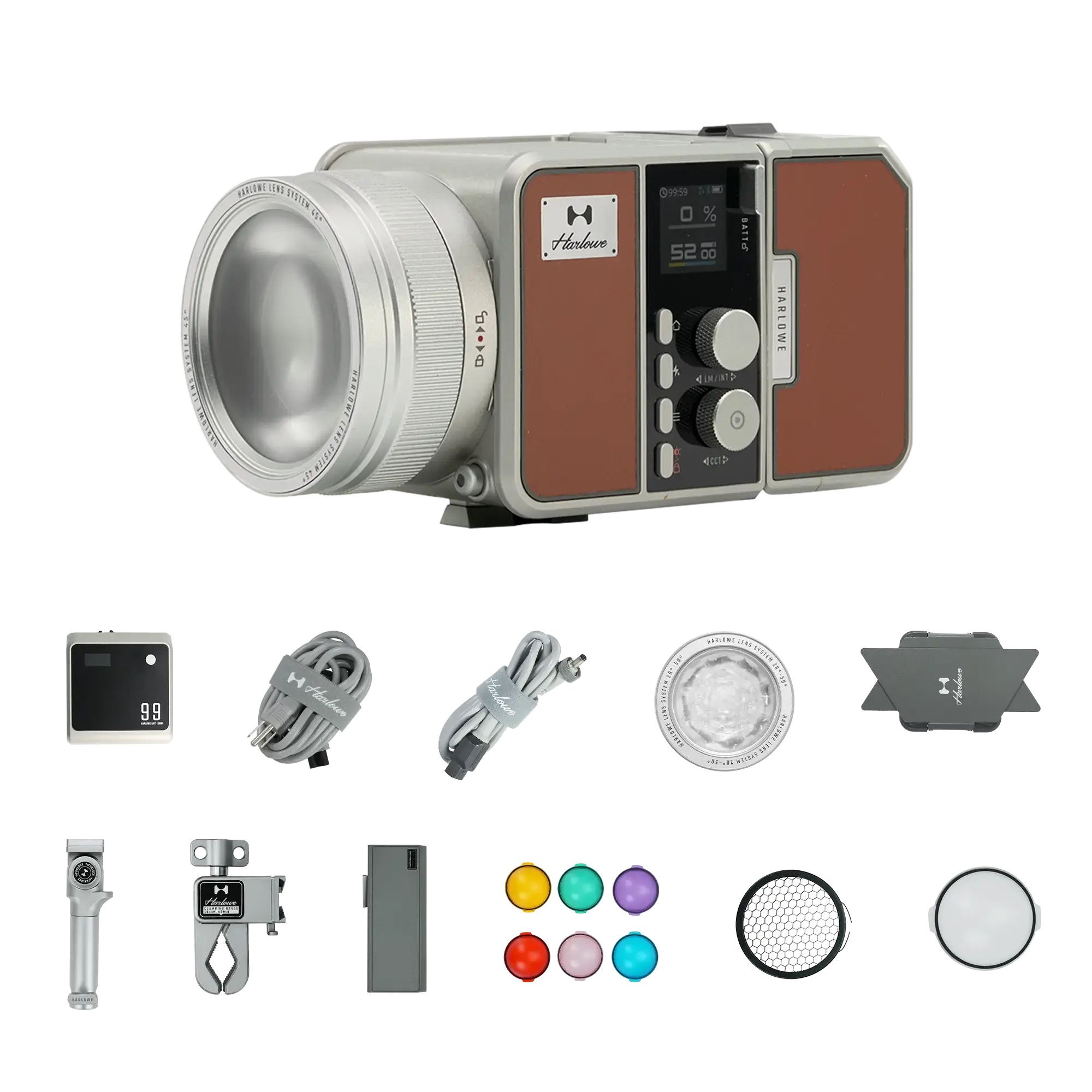 harlowe Avant Max 80W LED Photography Light Kit Hobolite