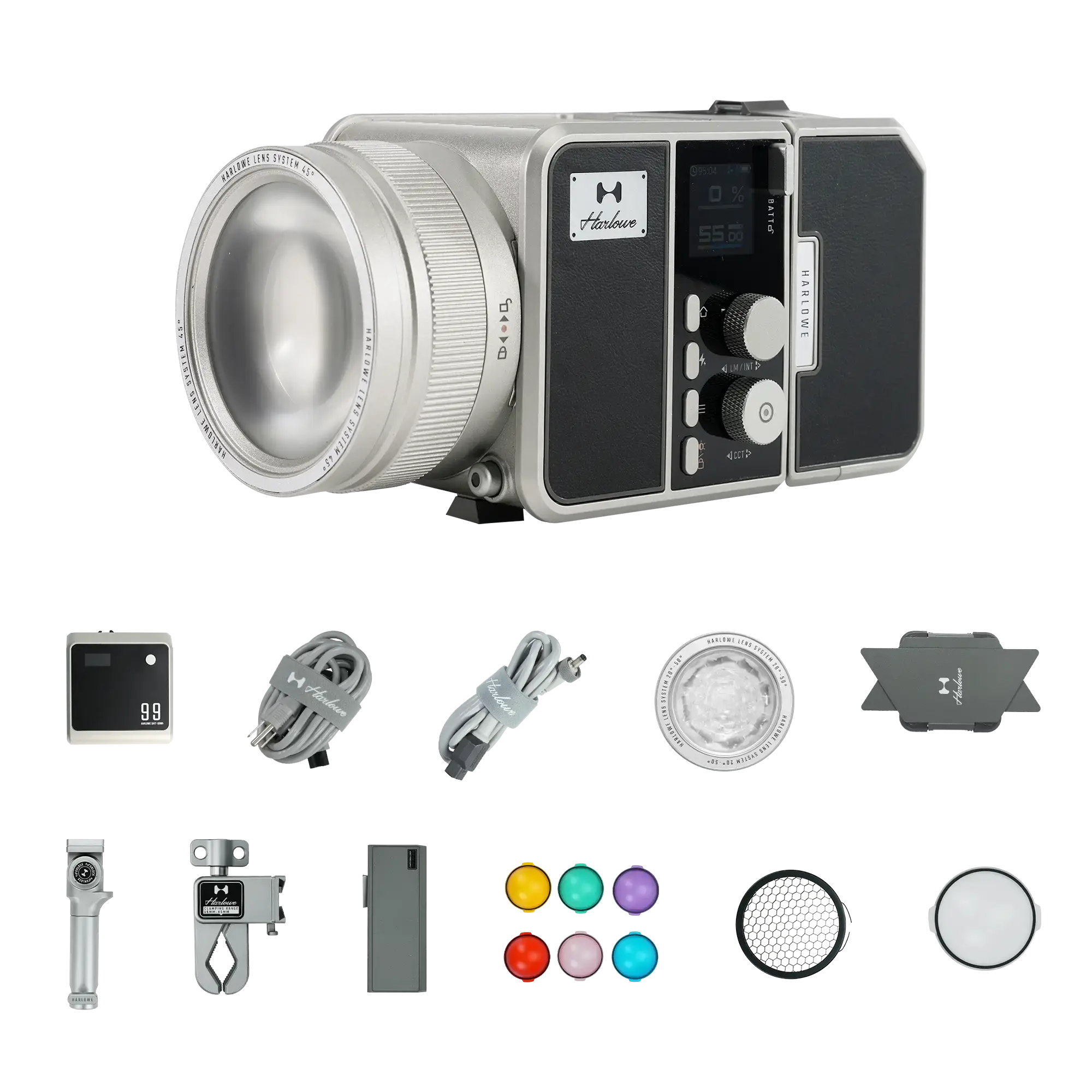 harlowe Avant Max 80W LED Photography Light Kit Hobolite