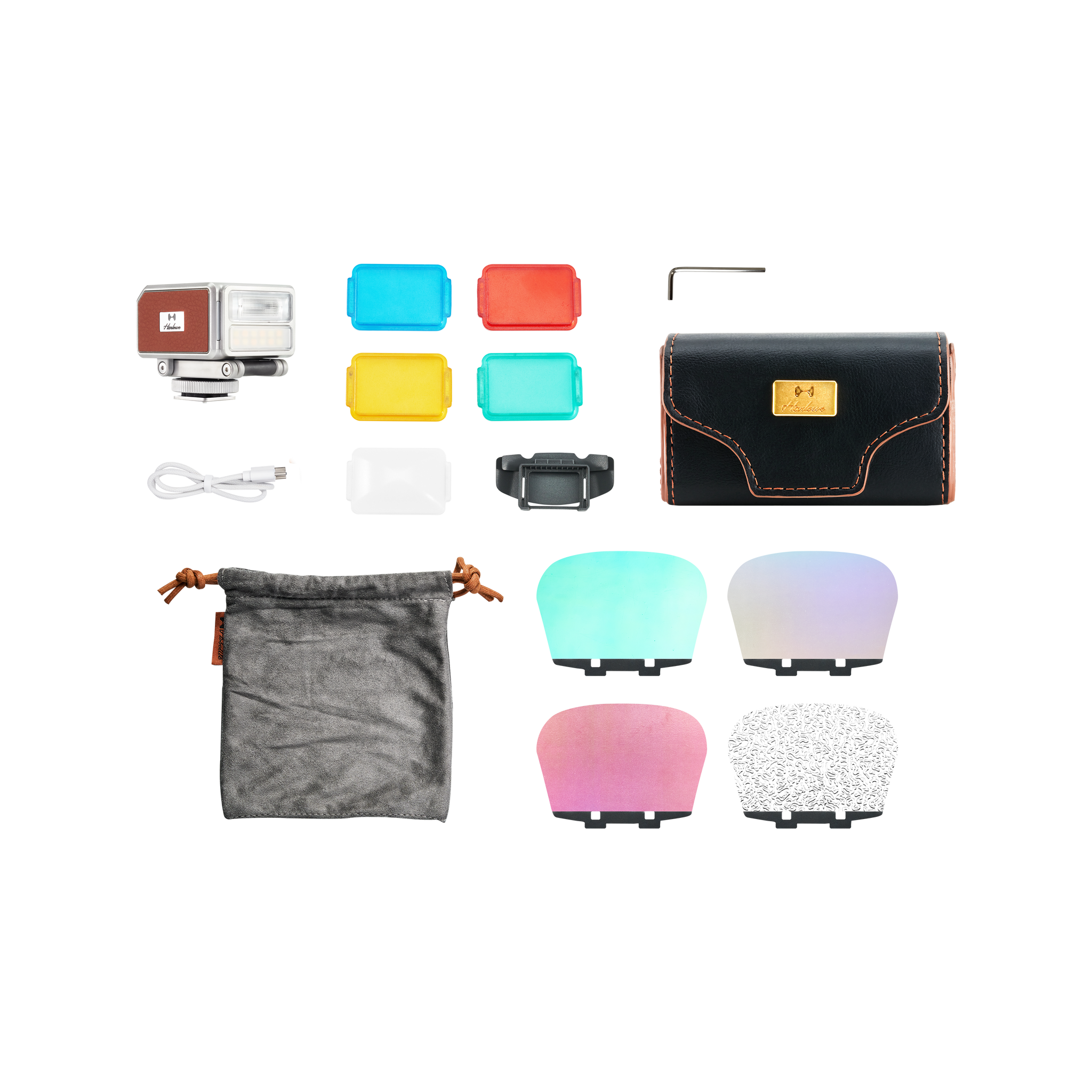 Harlowe Pocket Flash Creator kit component and accessory image