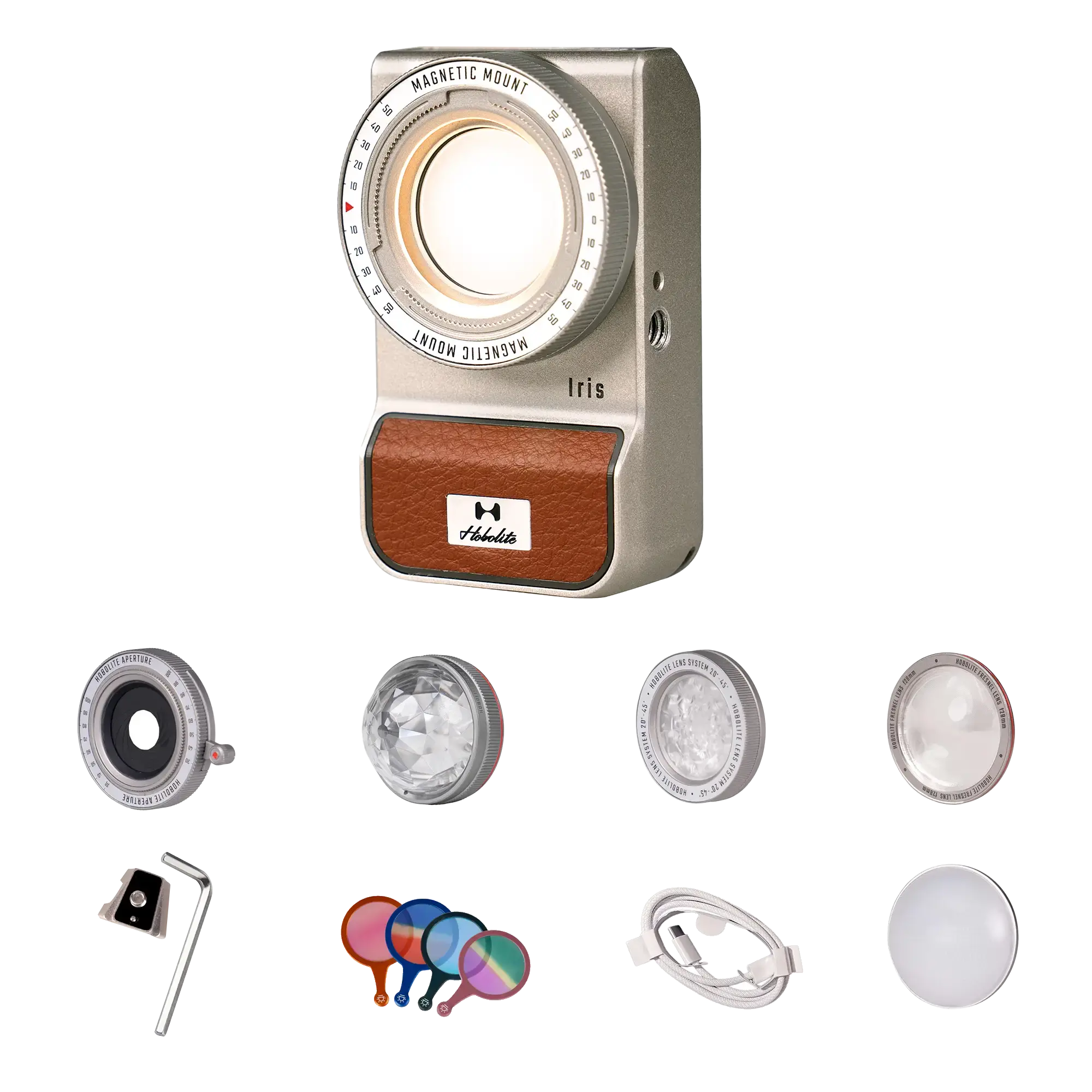 Hobolite Iris 5W Small Continuous LED Light for Photographers Hobolite