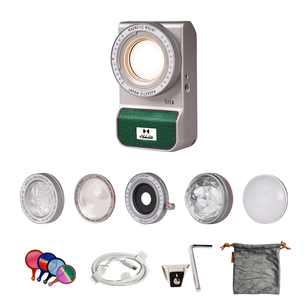 Iris 5W Compact Continuous LED Light Kit for Content Creation