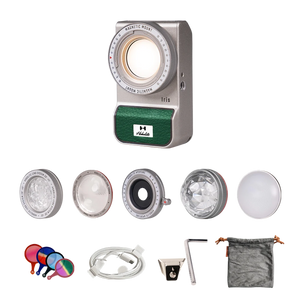 Iris 5W Compact Continuous LED Light Kit for Content Creation