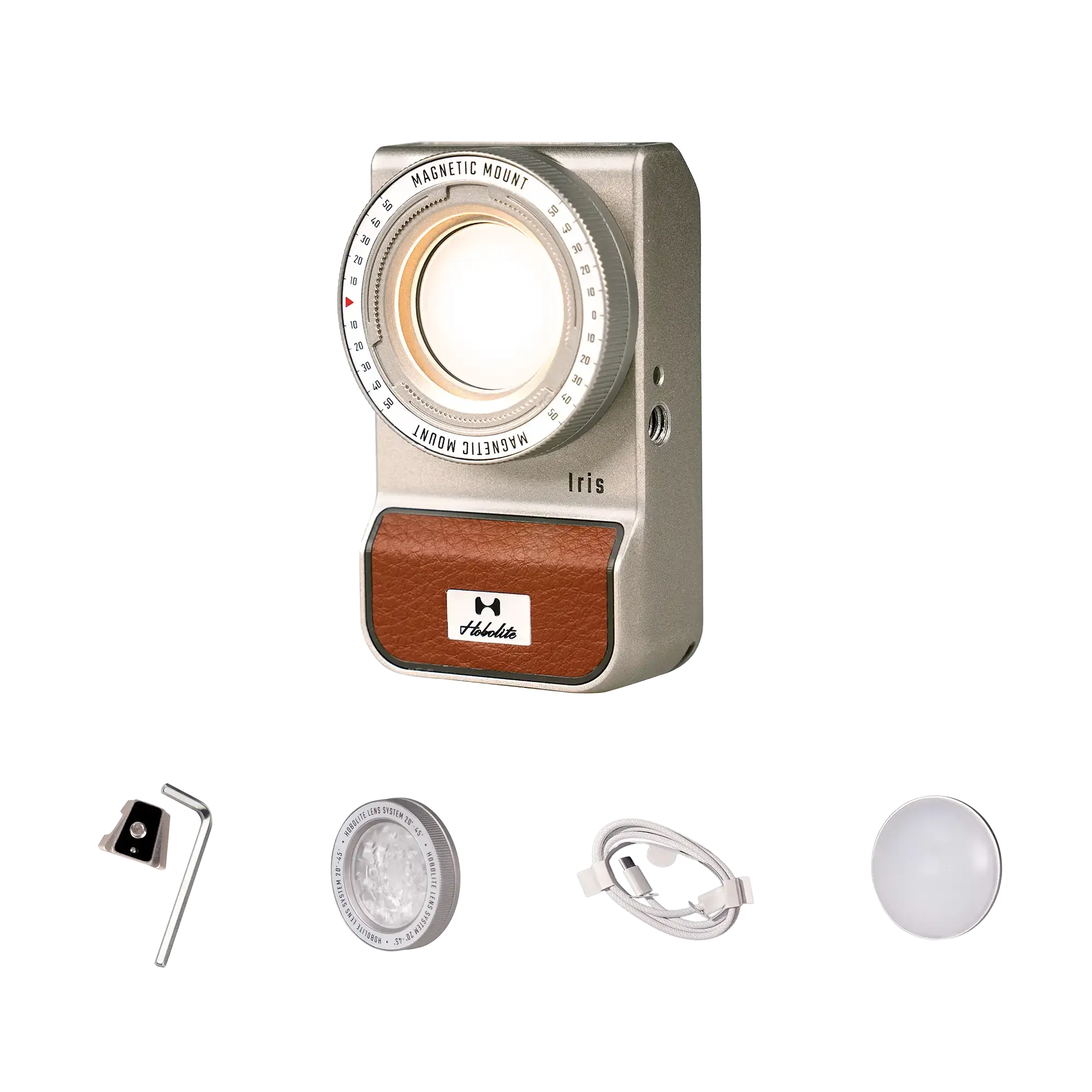 Hobolite Iris 5W Small Continuous LED Light for Photographers Hobolite