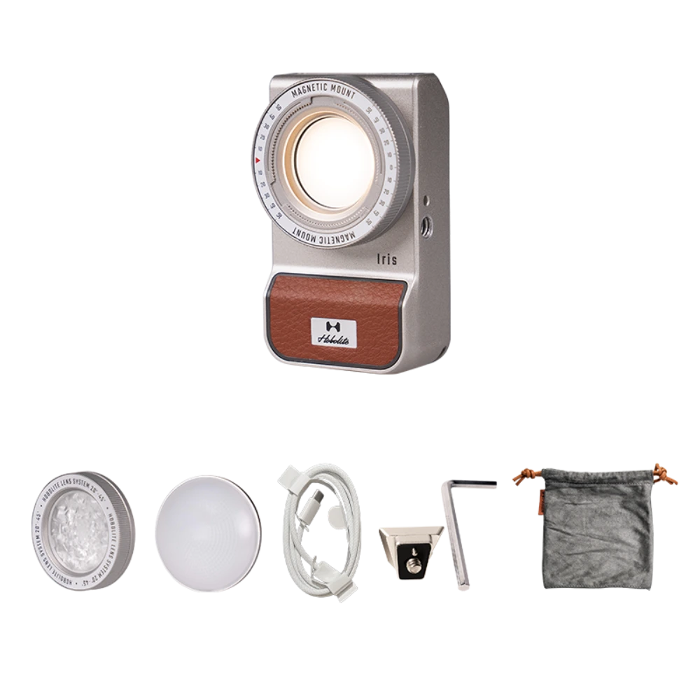 Iris 5W Compact Continuous LED Light Kit for Content Creation