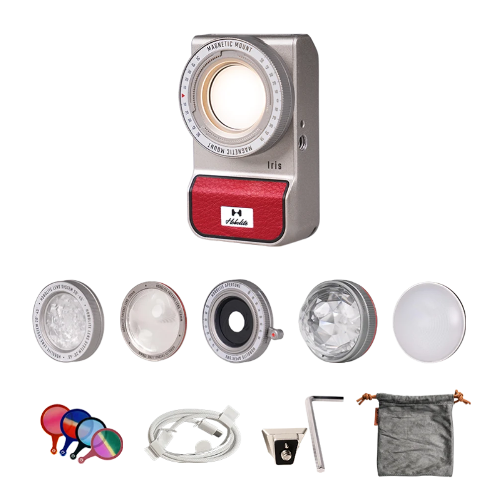 Iris 5W Compact Continuous LED Light Kit for Content Creation