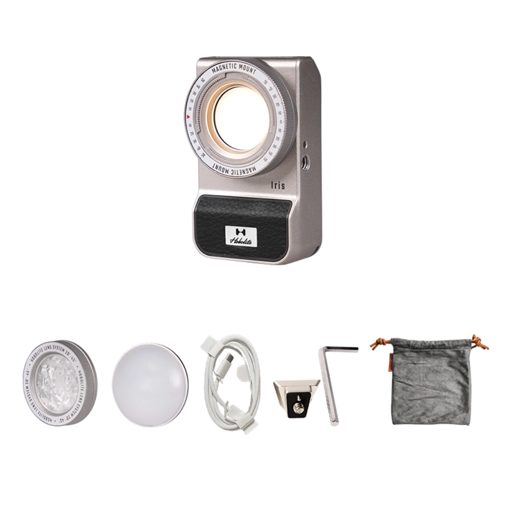 Iris 5W Midnight Continuous LED Light Kit for Content Creation