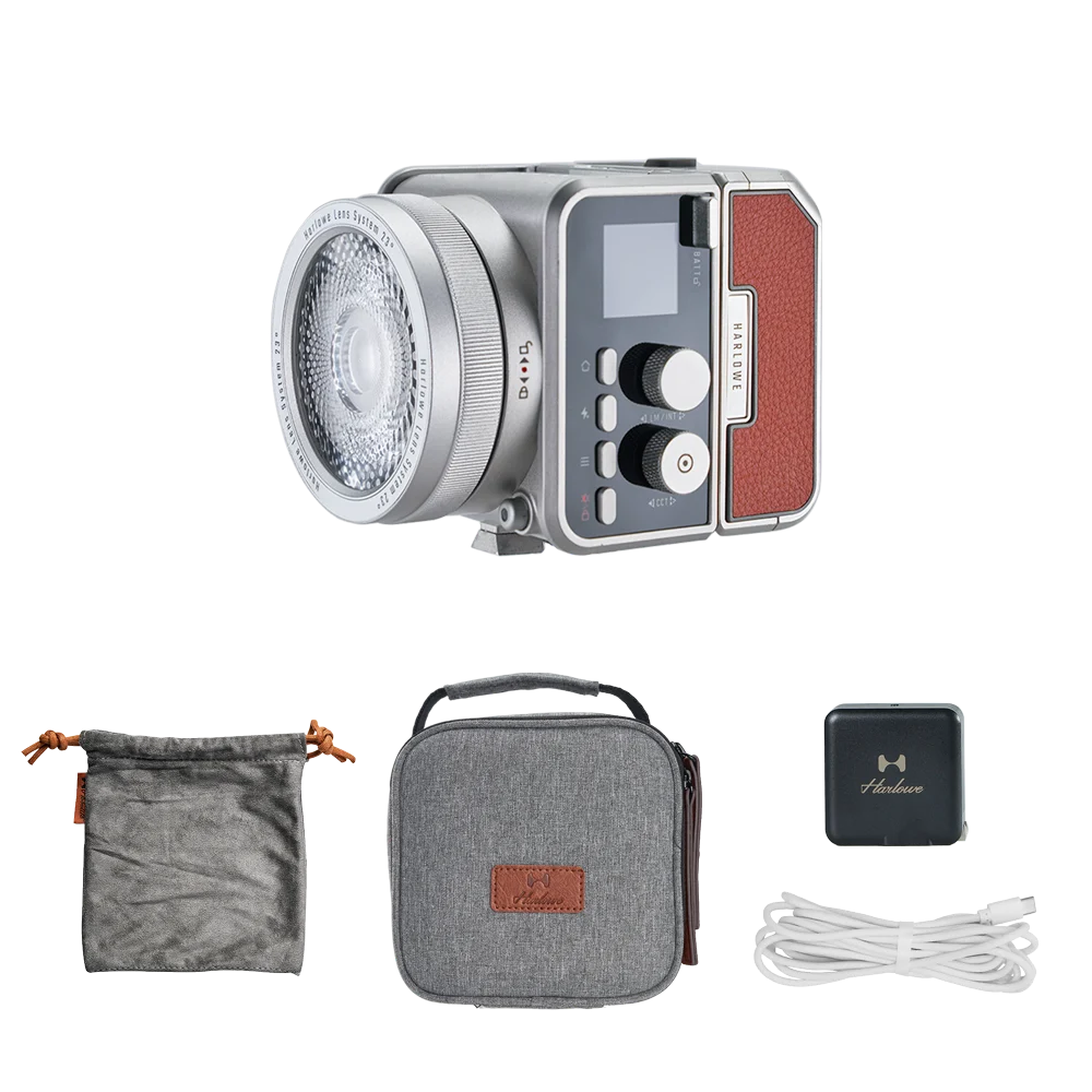 Harlowe Max Air 40W Portable LED Light Kit for Photography, Videography & Outdoor Shooting