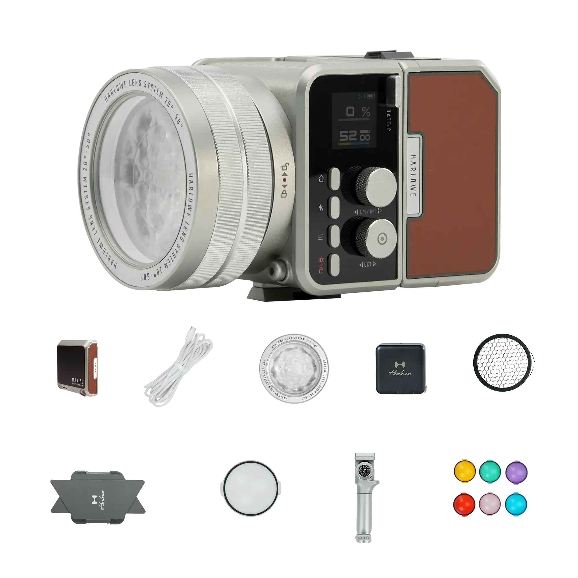 harlowe Mini Max 40W LED Photography Light Kit 