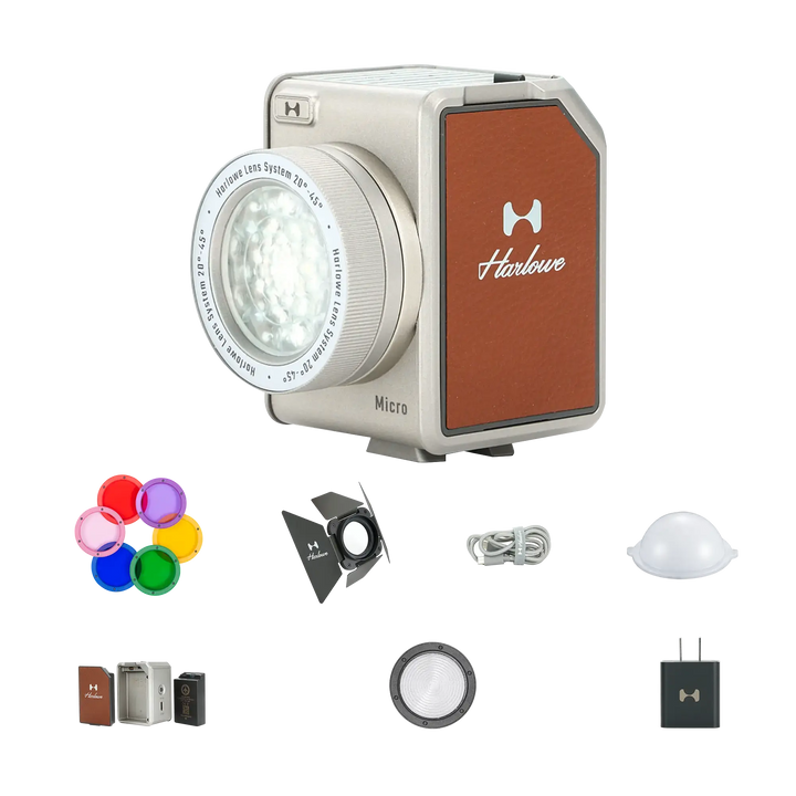 Micro Portable LED Lighting Kit compact portable lighting solution for content creation photography and videography