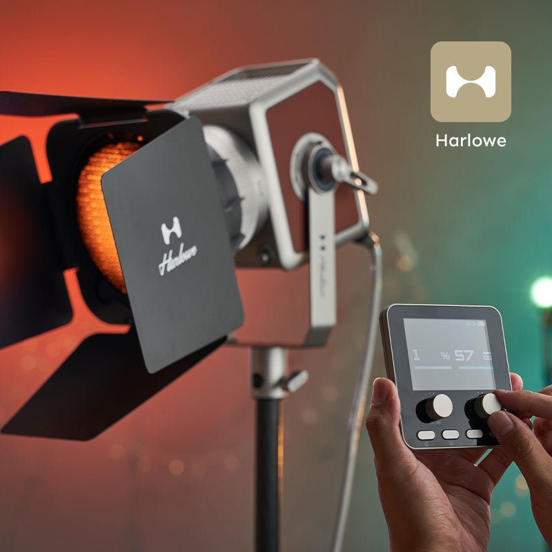 Pro 300W Spectra RGBCW LED Bi-Color Studio Light Kit for Photo & Video