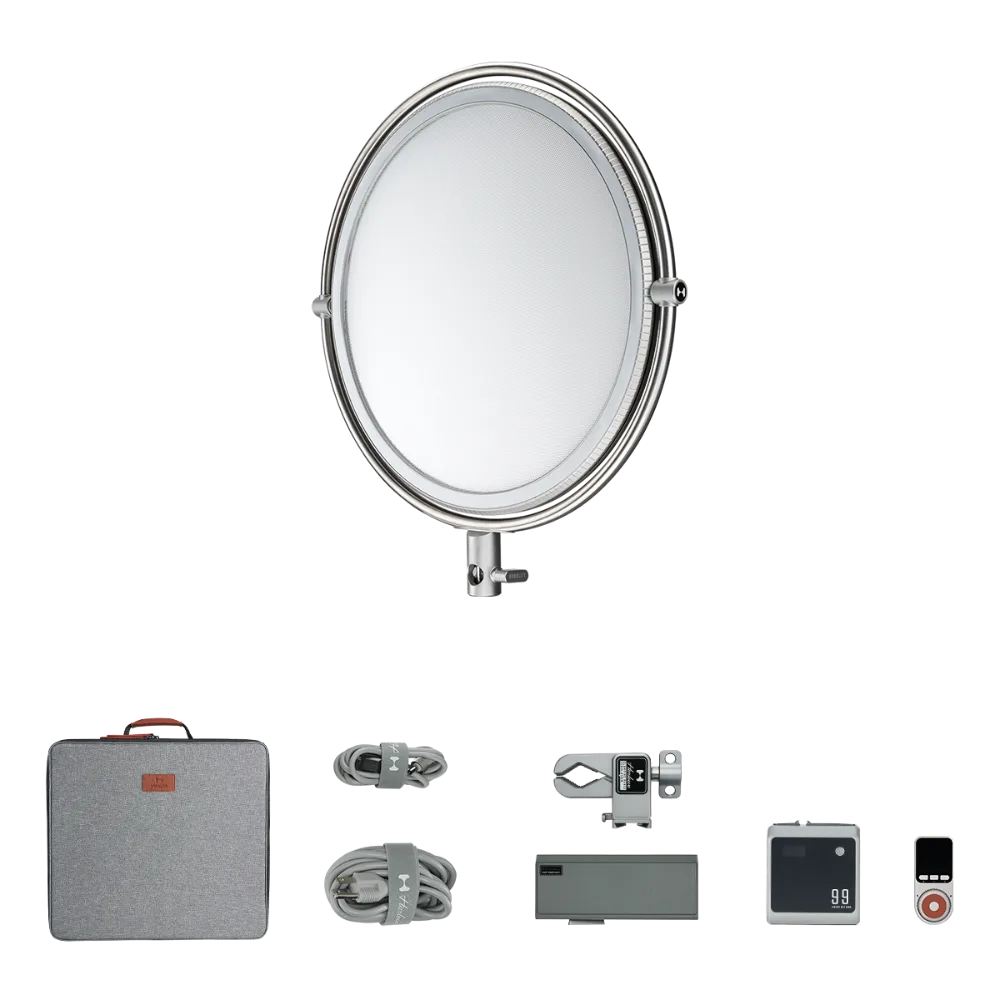 Harlowe Sol 100W Bi-Color Travel Kit with 99.36Wh Max Battery Pack.
