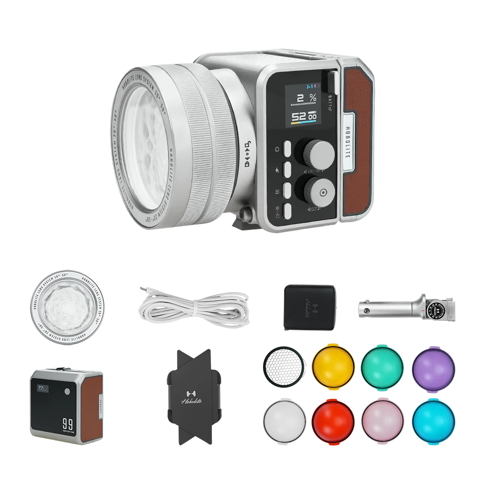 Max 40W Portable LED Videography & Photography Light Kit