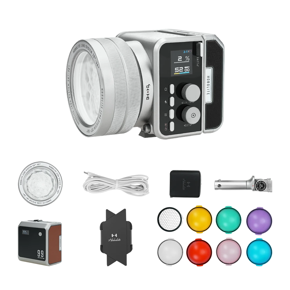 Max 40W Portable LED Videography & Photography Light Kit