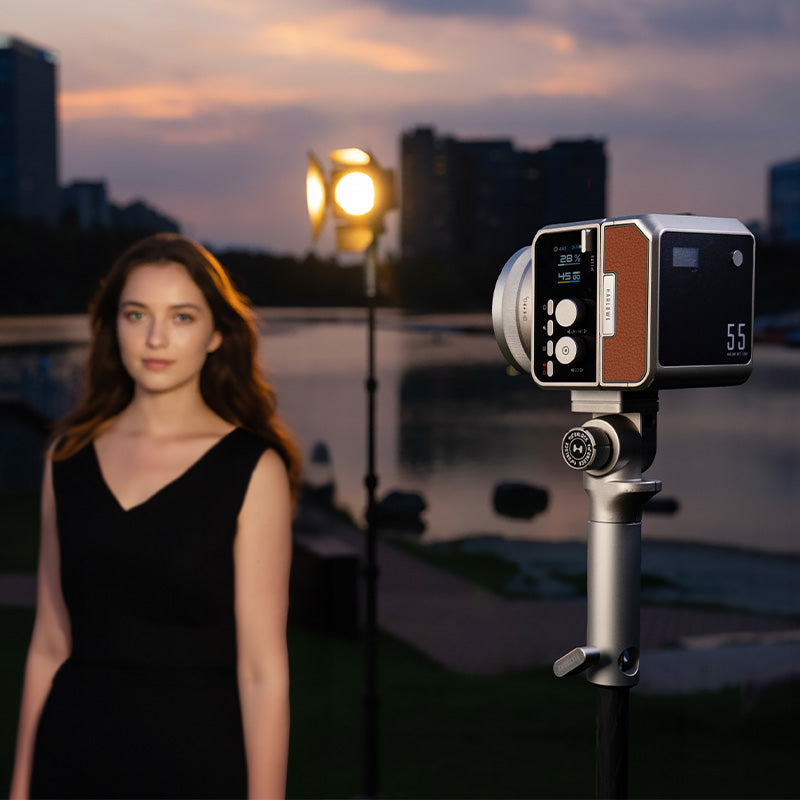 Harlowe Max Air 40W Portable LED Light Kit for Photography, Videography & Outdoor Shooting