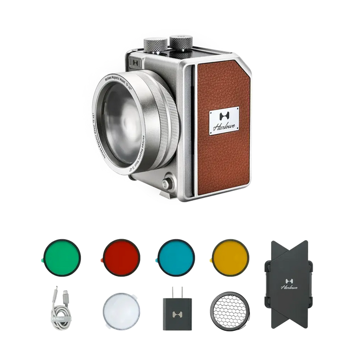 Harlowe Mini II 20W Bi Color Studio Light Kit for fast wedding photography setup in changing lighting conditions