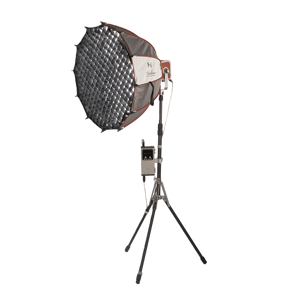 Pro 300W Spectra RGBCW LED Bi-Color Studio Light Kit for Photo & Video