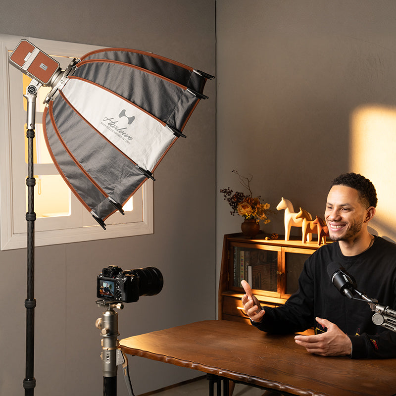 Max 120W DC Creator Kit used for a mobile location shoot